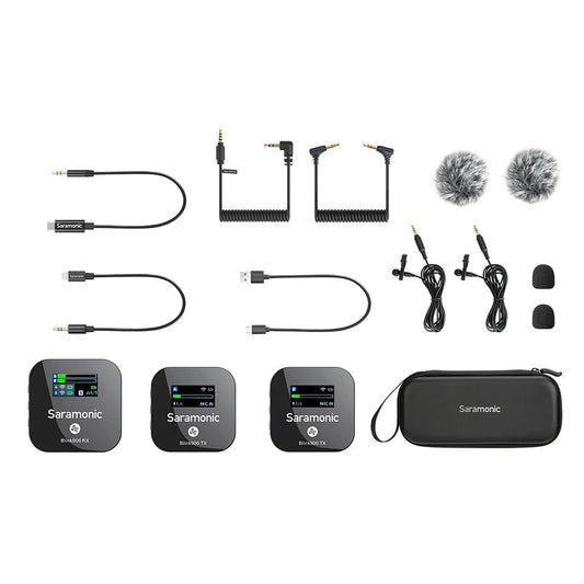 Saramonic Blink 900 B2 ultra compact 2.4ghz dual-channel wireless microphone system