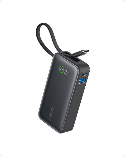 Anker Nano (30W, câble USB-C intégré) Batterie Externe