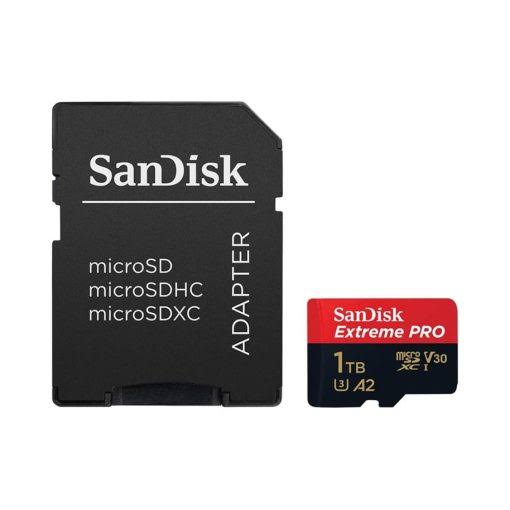 Sandisk Extreme pro micro sdxc uhs-I carte avec adaptateur U3 A2 v30