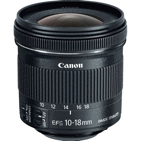Canon Lens EFS 10-18mm F/4.5-5.6 IS STM