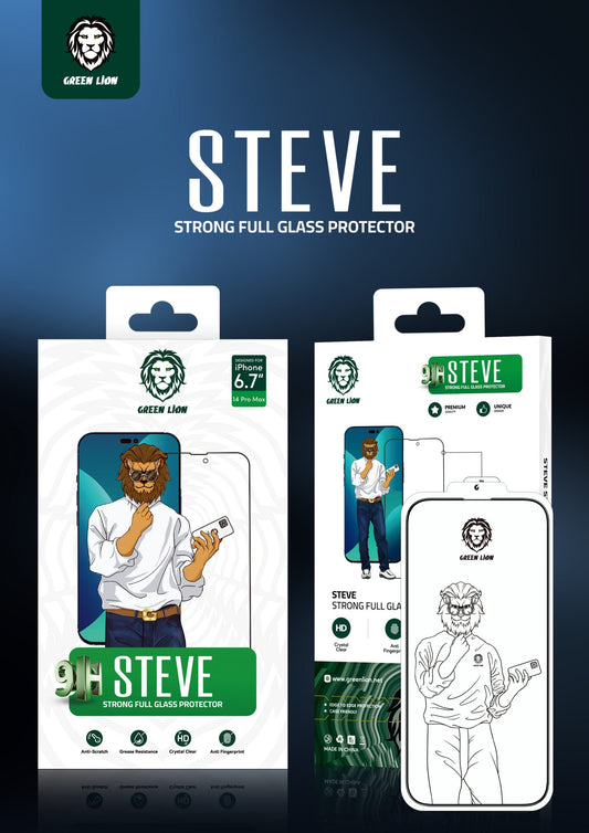 '-green lion-Green lion 9H steve matte iphone 14 -beirut-lebanon-green lion price in lebanon-